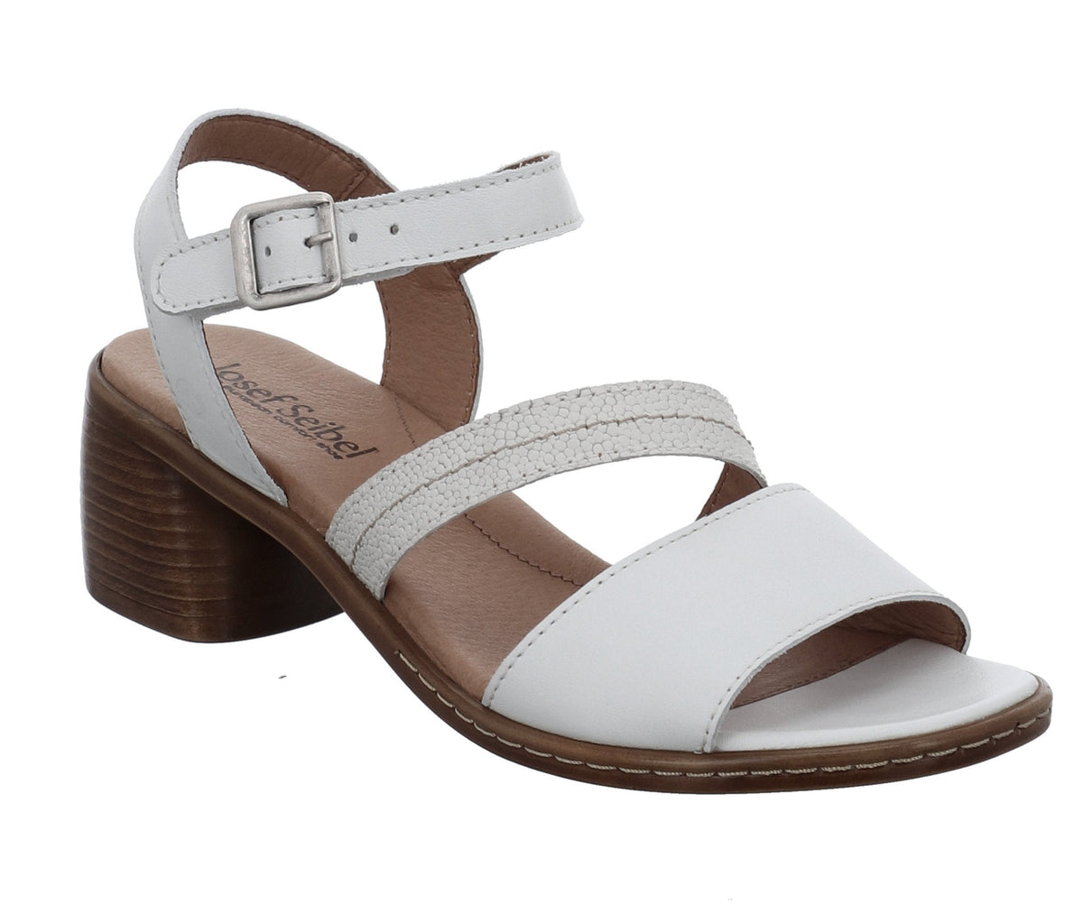 Josef seibel on sale white sandals