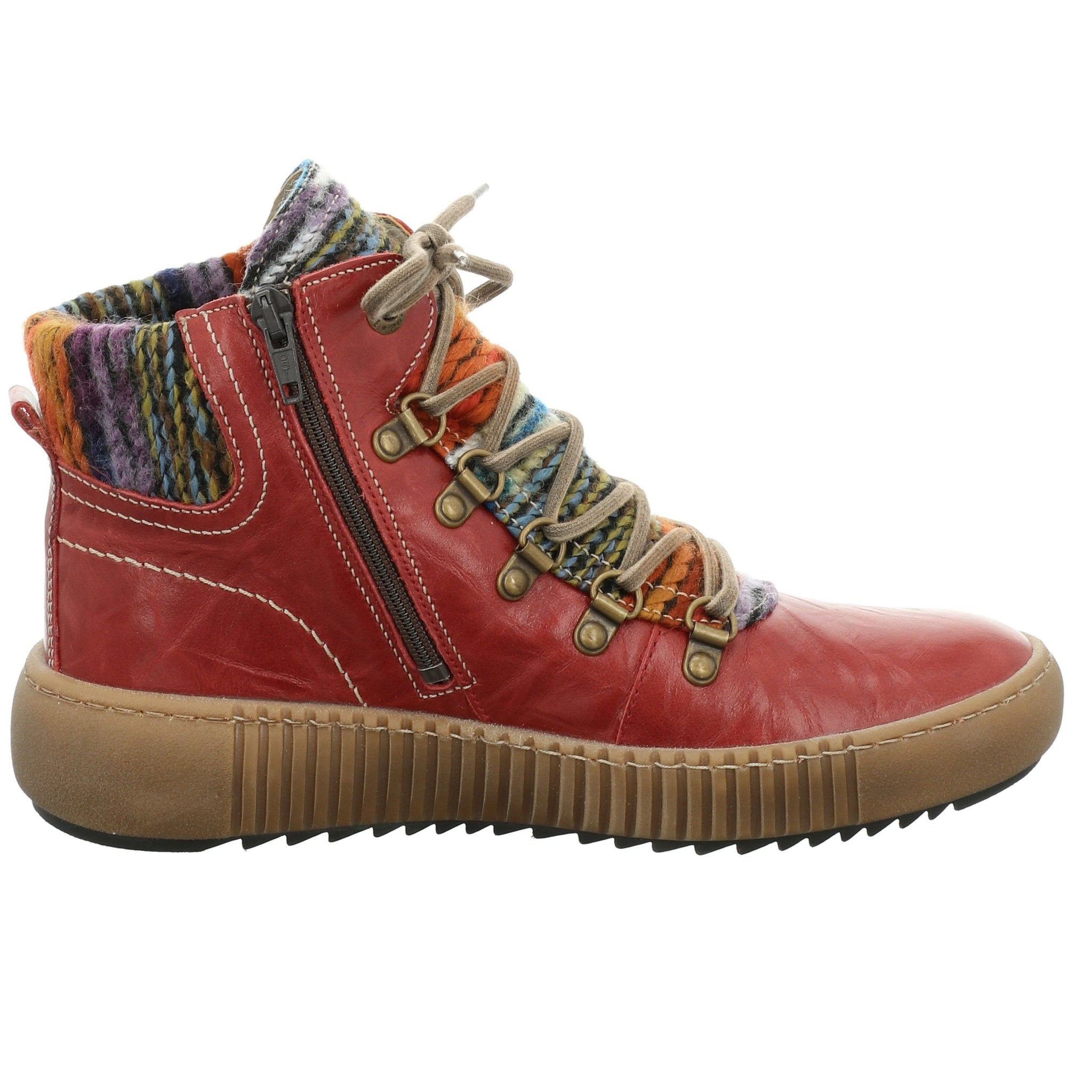Josef Seibel Women's Maren 06 Ankle Boot - Fashion Comfort Boot With Multi-Color Detail, Leather Upper - View #11